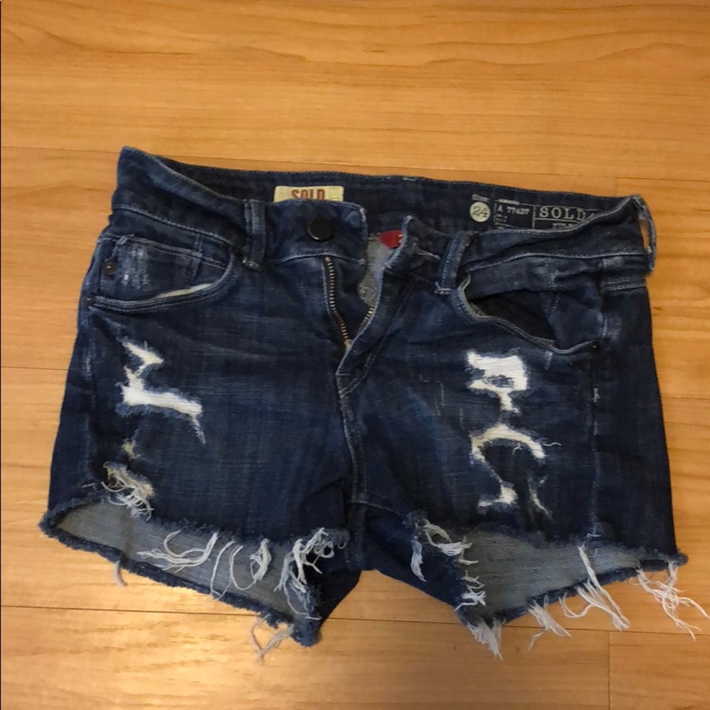 “SOLD” design lab jean shorts